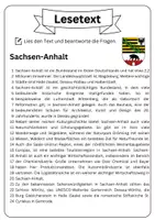 Vorschau - Arbeitsblätter - Materialpaket Plus - Sachsen-Anhalt | Lesetext - Steckbrief - Lückentext - Suchsel (inkl. Lösungen) - Seite 2
