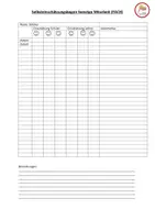 Vorschau - Anderer Materialtyp - Selbsteinschätzungsbogen - Deckblatt