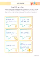 Vorschau - Arbeitsblätter - ABC-Übungen - Die Reihenfolge des ABC automatisieren - Seite 2