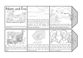 Vorschau - Unterrichtsreihen - Adam und Eva Paradies Sündenfall LEPORELLO Religion - Seite 1