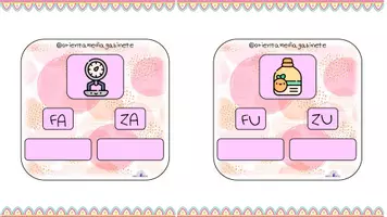 Vista previa - Tarjetas / Manipulativos - DISCRIMINACIÓN F-Z - página 3