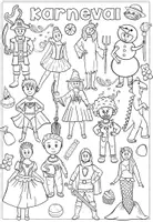 Vorschau - Arbeitsblätter - Karneval / Fasching - 1.Klasse Arbeitsblätter Mix Deutsch - Seite 2