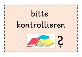Vorschau - Poster - Beschriftung Ablage Heftkontrolle Arbeitsblattkontrolle + Ausgabe - Seite 3