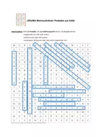 Vorschau - Interaktives Material - Wortsuchrätsel: Produkte aus Erdöl (mit Lösung) - Deckblatt