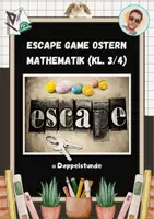 Vorschau - Arbeitsblätter - Escape Game - Ostern - Klasse 3/4 (mit Selbstkontrolle und Ausmalbild) - Deckblatt