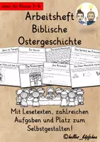 Vorschau - Stundenentwürfe - Ostergeschichte Klasse 3 bis 6 Ostern Religion Bibel MATERIALPAKET - Seite 1
