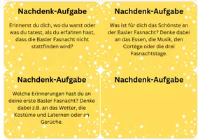 Vorschau - Arbeitsblätter - Endlich wieder Fasnacht Unterrichtsmaterial - Seite 1