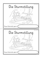 Vorschau - Stundenentwürfe - Sturmstillung / Jesus stillt den Sturm - Wunder Jesu XXL-MATERIALPAKET - Seite 2
