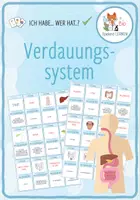 Vorschau - Spiele - Verdauungssystem - Ich habe, wer hat? Kartenspiel - Deckblatt