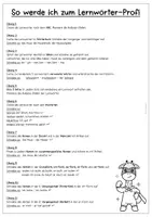 Vorschau - Arbeitsblätter - Lernwörter+Würfelspiel: Thema Wasser - Seite 1