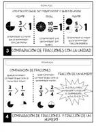 Vista previa - Unidades / Secuencias / Situaciones de Aprendizaje - MATEMÁTICAS: FLIP BOOK FRACCIONES - página 3