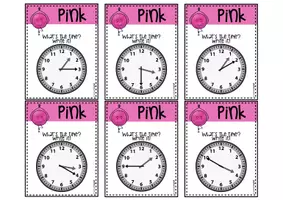Vorschau - Stationenlernen - BRAINY BLOCKS Game - Telling the Time - Seite 1
