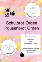 Vorschau - Anderer Materialtyp - Pausenbrotorden als Rückmeldung zum Frühstück - Deckblatt