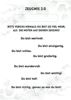 Vorschau - Anderer Materialtyp - Zeugnis 2.0 - Zeugnis mit Herz - Deckblatt