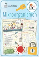 Vorschau - Arbeitsblätter - Mikroorganismen – Escape Room - Deckblatt