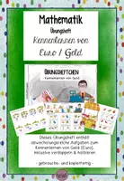 Vorschau - Arbeitsblätter - Kleines Übungsheft zu Euro Geld für Klasse 1 - Deckblatt