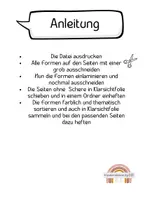 Vorschau - Arbeitsblätter - Quietbook zum Thema Farbenerkennen - Seite 1