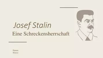 Vorschau - Arbeitsblätter - Josef Stalin - Zusammenfassung | PowerPoint und Quiz - Seite 3