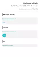 Vorschau - Mal- und Bastelvorlagen - Englisch: bilingual Chemie | 12 Deckblätter | Chemiehefter - Seite 1
