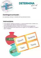 Vista previa - Refuerzo / NEE / Materiales de apoyo - DETERMINA - Quin és - Portada