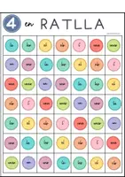 Vista previa - Refuerzo / NEE / Materiales de apoyo - QUATRE EN RATLLA - dels articles - página 1