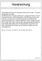 Vorschau - Arbeitsblätter - Leseförderung 1/2 Materialpaket - Seite 2