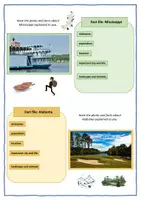 Vorschau - Arbeitsblätter - Südstaaten USA/Southern States - Gruppenpuzzle - Seite 2