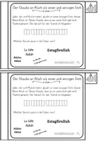 Vorschau - Arbeitsblätter - Die 6 Glaubensgrundsätze im Islam - Flipbook - Seite 3