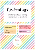 Vorschau - Bildkarten - Abschreibtipps - Richtig (ab)schreiben - Deckblatt
