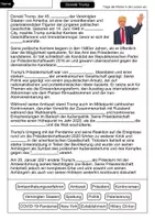 Vorschau - Arbeitsblätter - Donald Trump Lückentext - Berühmte Persönlichkeiten - Seite 1
