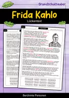 Vorschau - Arbeitsblätter - Frida Kahlo - 3 für 2 Sparpaket - Materialpaket - Seite 1