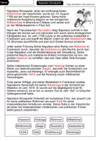 Vorschau - Arbeitsblätter - Napoleon Bonaparte Lückentext - Berühmte Persönlichkeiten - Seite 2