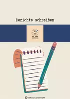Vorschau - Arbeitsblätter - Zeitung -> Merkmale von Berichten und Berichte schreiben - Deckblatt