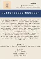 Vorschau - Arbeitsblätter - Zeitung -> Merkmale von Berichten und Berichte schreiben - Seite 1