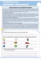 Vorschau - Arbeitsblätter - AES 10 Prüfung - Lebensgestaltung & Konsum: "Nachhaltigkeit & Ressourcenschutz!" (Was bedeutet Nachhaltigkeit? Was sind die vier Dimensionen der Nachhaltigkeit? Was bedeutet Ressourcenschutz?) - Seite 3