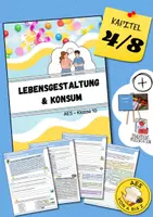 Vorschau - Arbeitsblätter - AES 10 Prüfung - Lebensgestaltung & Konsum: "Flächennutzungskonkurrenz!" (Was wird darunter verstanden? Fallbeispiele zum Entscheiden, Strategien zum Umgang) - Deckblatt