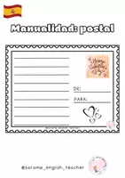 Vista previa - Manualidades / Dibujos para colorear - SAN VALENTIN POSTCARDS-POSTALES - página 3