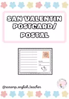 Vista previa - Manualidades / Dibujos para colorear - SAN VALENTIN POSTCARDS-POSTALES - Portada