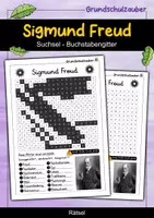 Vorschau - Arbeitsblätter - Sigmund Freud Suchsel - Buchstabengitter - Deckblatt