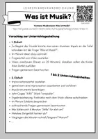 Vorschau - Stundenentwürfe - Musik fachfremd unterrichten: Was ist Musik? - Seite 1