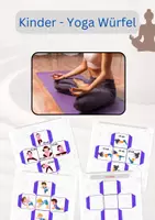 Vorschau - Spiele - Kinder - Yoga Würfel - Deckblatt