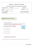 Vorschau - Fördermaterial/Inklusion - Differenzierte Arbeitsblätter Klassenarbeit Kontinente u Ozeane - Seite 3