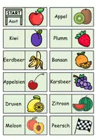 Vorschau - Spiele - Domino Aavt / Obst Niederdeutsch - Deckblatt