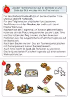 Vorschau - Arbeitsblätter - Lesen und merken, Weihnachtszeit - Seite 2