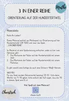 Vorschau - Spiele - Orientierung auf der Hundertertafel - Spiel "3 in einer Reihe" - Seite 1