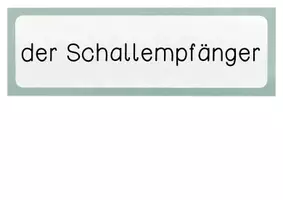 Vorschau - Poster - Schall Tafelmaterial Hören / das Ohr - Bildkarten/Textkarten ausführliche visuelle Unterrichtsreihe - Seite 3