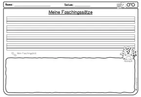 Vorschau - Arbeitsblätter - Lese- & Schreibspaziergang "Fasching" mit den Knuffies - Seite 2