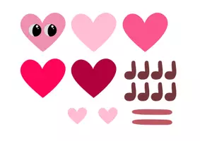 anteprima - Materiale per pittura e bricolage - Lavoretti di San Valentino per bambini - Pagina 1