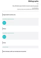 Aperçu - Affichage - Des affichettes pour faciliter la mise en place de groupes - Page 1