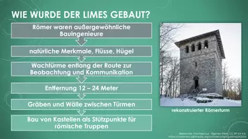 Vorschau - Präsentationen/Tafelbilder - Der Limes (Präsentation und H5P) - Seite 3